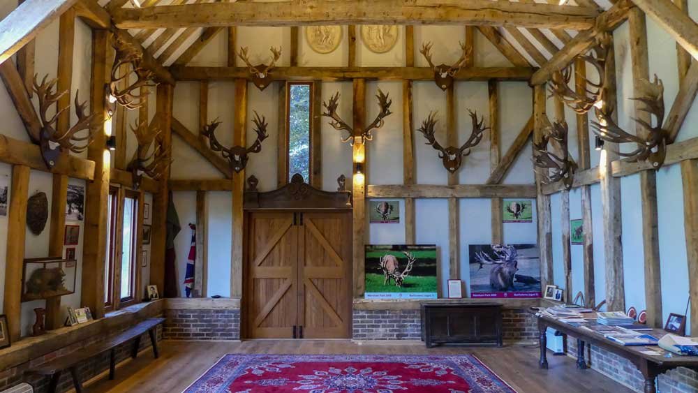 inside Warnham Park Barn