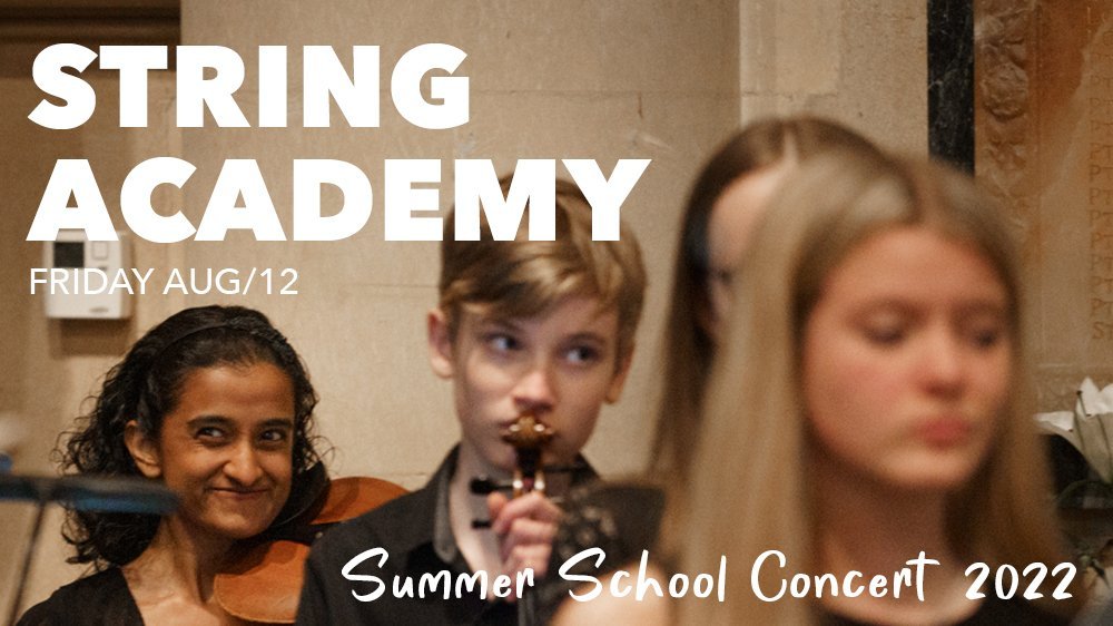 String Academy Summer Concert