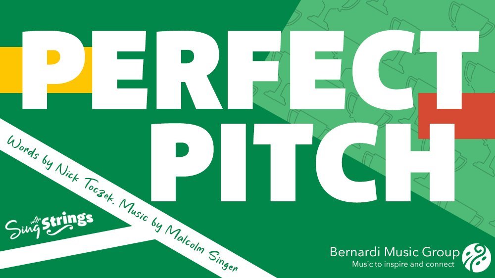 It's Kick off for Perfect Pitch! - Bernardi Music Group